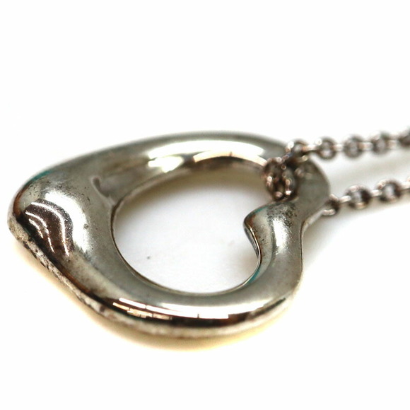 Tiffany Open Heart Necklace Silver - Picture 4 of 9